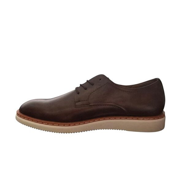 NWT George Men\'s Casual Oxford Shoes Kradinn Size 13 Dark Brown Foam Lace-Up main image 8